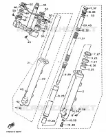 FRONT FORK for Yamaha VIRAGO 1991