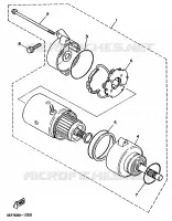 STARTER MOTOR for Yamaha VIRAGO 1991