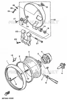 HEADLIGHT for Yamaha VIRAGO 1991