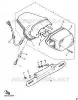 TAIL LIGHT for Yamaha VIRAGO 1991