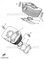 CYLINDER for Yamaha VIRAGO 1998