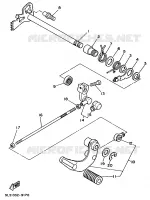 GEAR SHIFT SHAFT / LEVER for Yamaha VIRAGO 1998