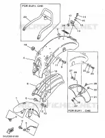 FENDER for Yamaha VIRAGO 1998