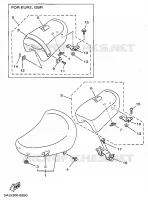 SEAT for Yamaha VIRAGO 1998
