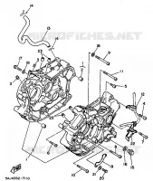 CRANKCASE for Yamaha VIRAGO 1998
