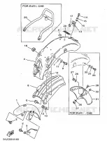 FENDER for Yamaha VIRAGO 1998