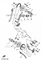 CAMSHAFT / TIMING CHAIN for Yamaha VIRAGO 1998