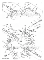STAND / FOOTREST for Yamaha VIRAGO 1998
