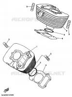 CYLINDER for Yamaha VIRAGO 1998