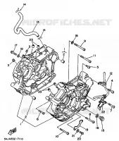 CRANKCASE for Yamaha VIRAGO 1998