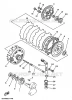 STARTER CLUTCH for Yamaha VIRAGO 1998