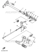 GEAR SHIFT SHAFT / LEVER for Yamaha VIRAGO 1998