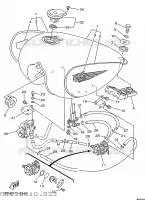 FUEL TANK for Yamaha VIRAGO 1998