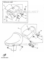 SEAT for Yamaha VIRAGO 1998