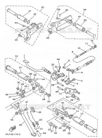 STAND / FOOTREST for Yamaha VIRAGO 1998