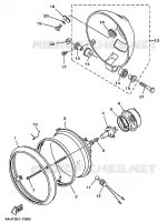 HEADLIGHT for Yamaha VIRAGO 1998