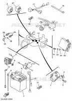 ELECTRICAL 1 for Yamaha VIRAGO 1998