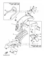 FENDER for Yamaha VIRAGO 1999