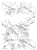 STAND / FOOTREST for Yamaha VIRAGO 1999