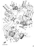 CYLINDER HEAD  for Yamaha VIRAGO 1989