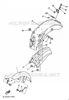 FENDER for Yamaha VIRAGO 1989