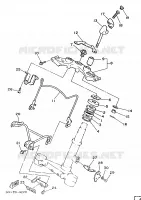 STEERING for Yamaha VIRAGO 1989