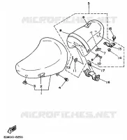 SEAT for Yamaha VIRAGO 1989