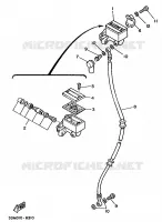 FRONT MASTER CYLINDER for Yamaha VIRAGO 1989