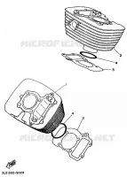 CYLINDER for Yamaha VIRAGO 1992