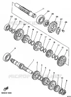 TRANSMISSION for Yamaha VIRAGO 1992