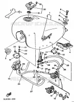 FUEL TANK for Yamaha VIRAGO 1992