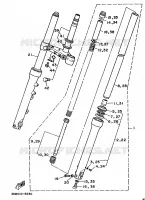 FRONT FORK for Yamaha VIRAGO 1994