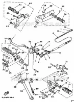 STAND / FOOTREST for Yamaha VIRAGO 1994