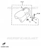 ALTERNATIVE SEAT for Yamaha VIRAGO 1994
