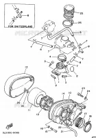 INTAKE for Yamaha VIRAGO 1996