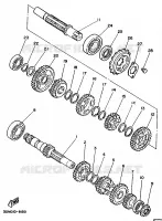 TRANSMISSION for Yamaha VIRAGO 1996
