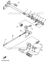 GEAR SHIFT SHAFT / LEVER for Yamaha VIRAGO 1996