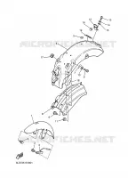 FENDER for Yamaha VIRAGO 1996