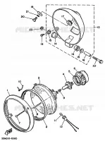 HEADLIGHT for Yamaha VIRAGO 1996