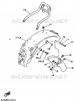 ALTERNATIVE FENDER / HEADLIGHT for Yamaha VIRAGO 1996