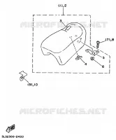 ALTERNATIVE SEAT for Yamaha VIRAGO 1996