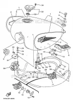 FUEL TANK for Yamaha VIRAGO 1998