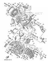 CYLINDER HEAD  for Yamaha VIRAGO 1998