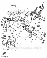FRAME for Yamaha VIRAGO 1995