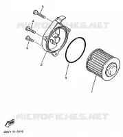 OIL FILTER for Yamaha VIRAGO 1996