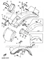 FENDER for Yamaha VIRAGO 1996