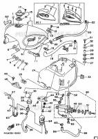 FUEL TANK for Yamaha VIRAGO 1996