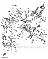 FRAME for Yamaha VIRAGO 1997
