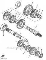 TRANSMISSION for Yamaha VIRAGO 1997