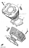 CYLINDER for Yamaha VIRAGO 1997